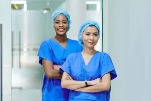 Pretty Multi Ethnic Nurses