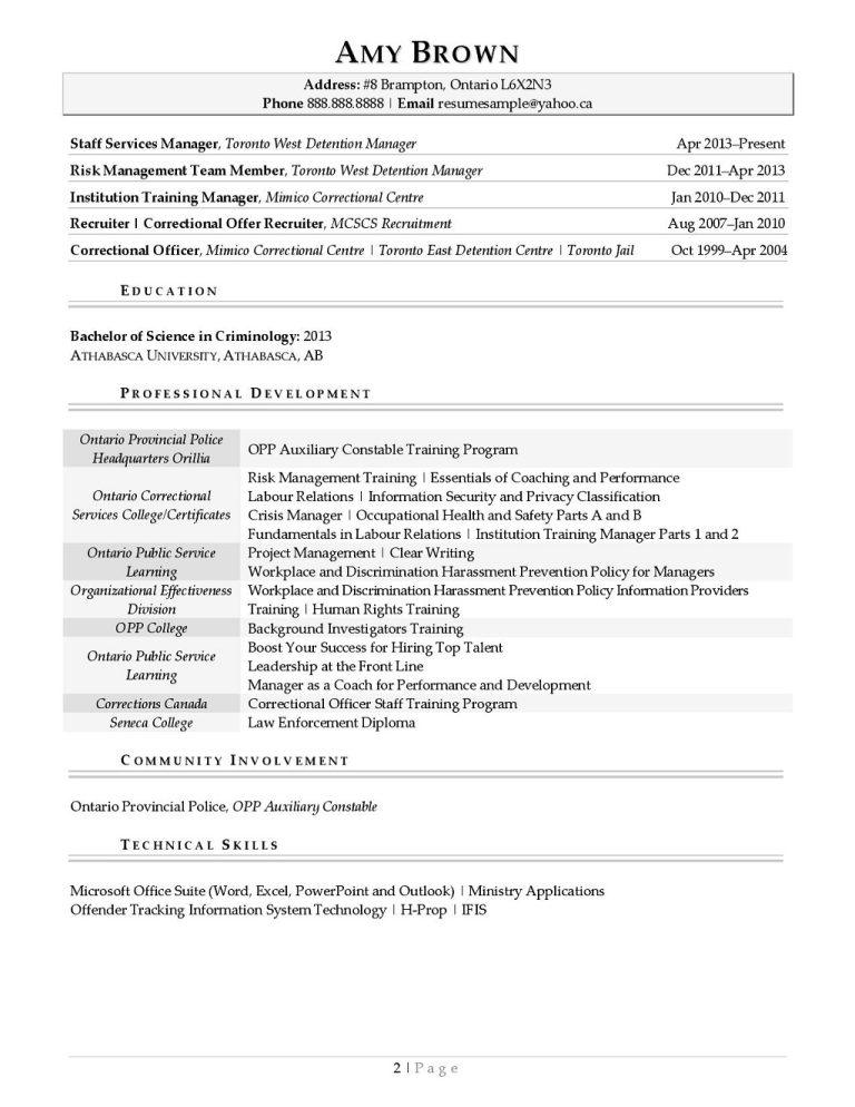 Flight Attendant Resume Example | Resume Professional Writers