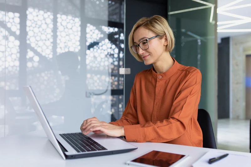 A Woman Crafting Her It Director Resume