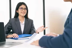 Entry Level Human Resources Professional On An Interview