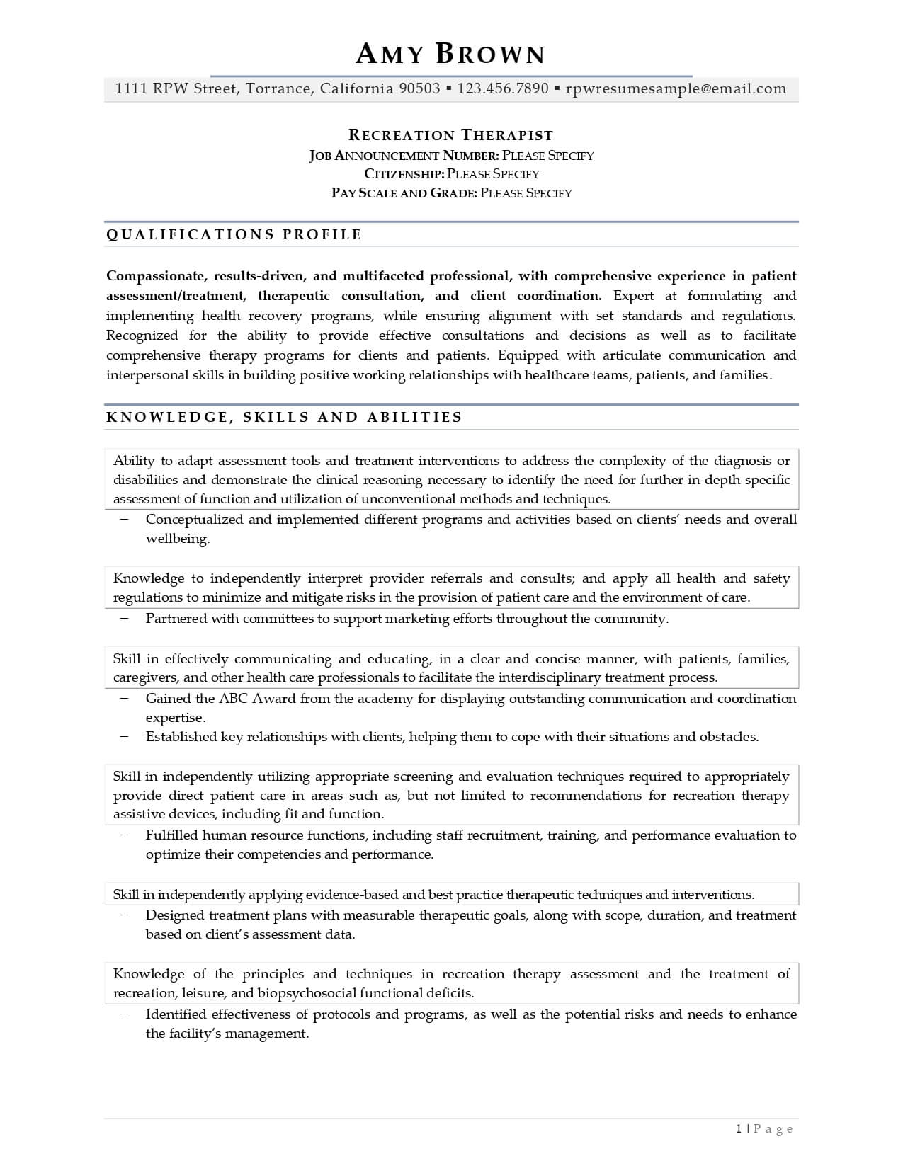 federal resume writers for hire