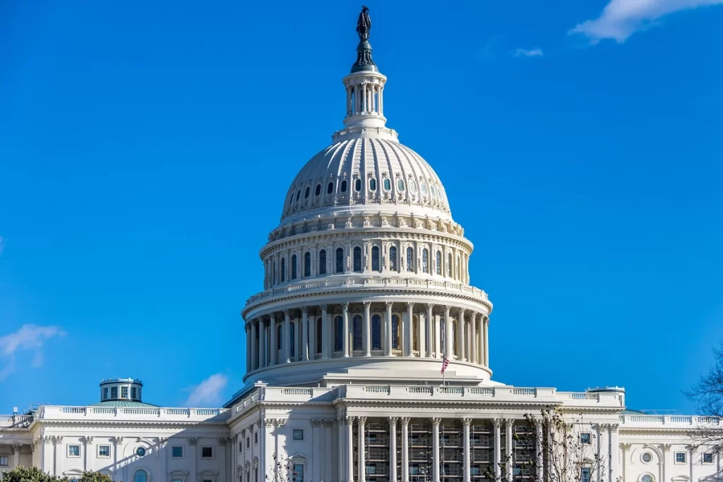 The United States Capitol Building In Washington Dc That Caters To Aspiring Professionals Applying For Federal Jobs