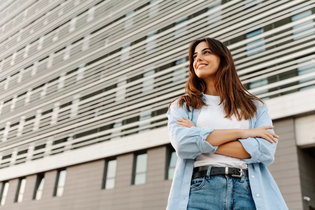 A Hopeful Applicant Looking To Showcase Her Business Acumen At Work