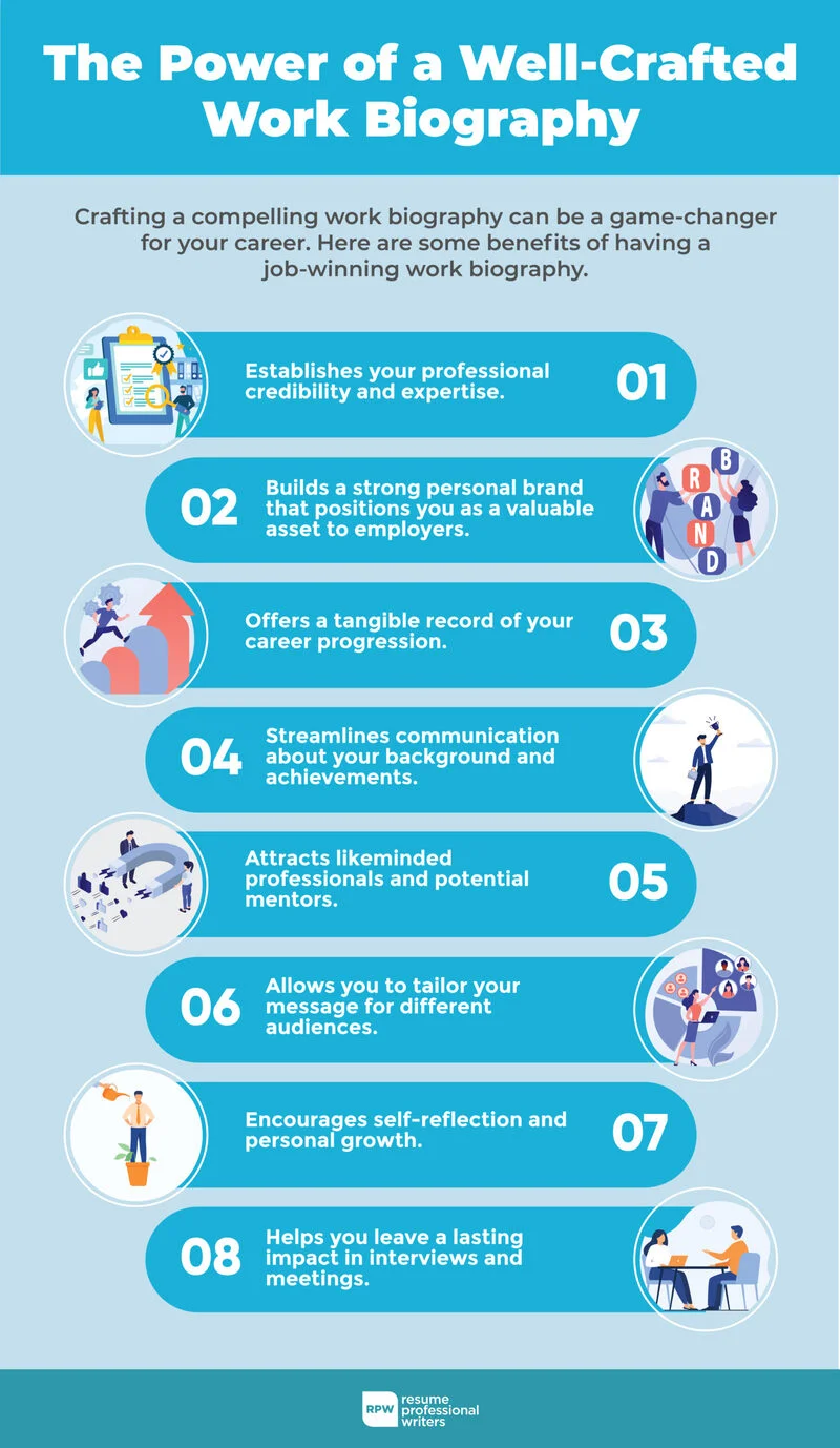 Rpw Benefits Of A Work Biography Infographic Scaled 1