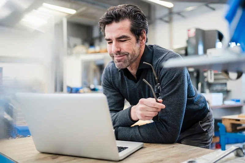 A Hiring Manager Pleased After Receiving A Thank You Email After Interview