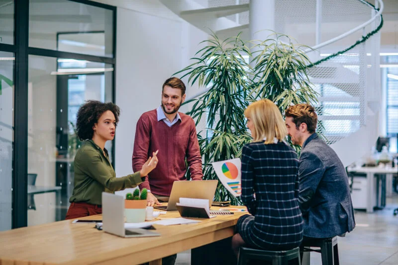 Introvert Employee Facilitating A Team Meeting 1024X683 1