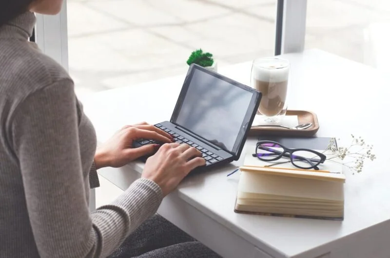 Job Seeker Writing Her Resume And Cover Letter 1024X678 1