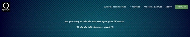 Quantum Tech Resume Listed As One Of The Best Cio Resume Writing Services