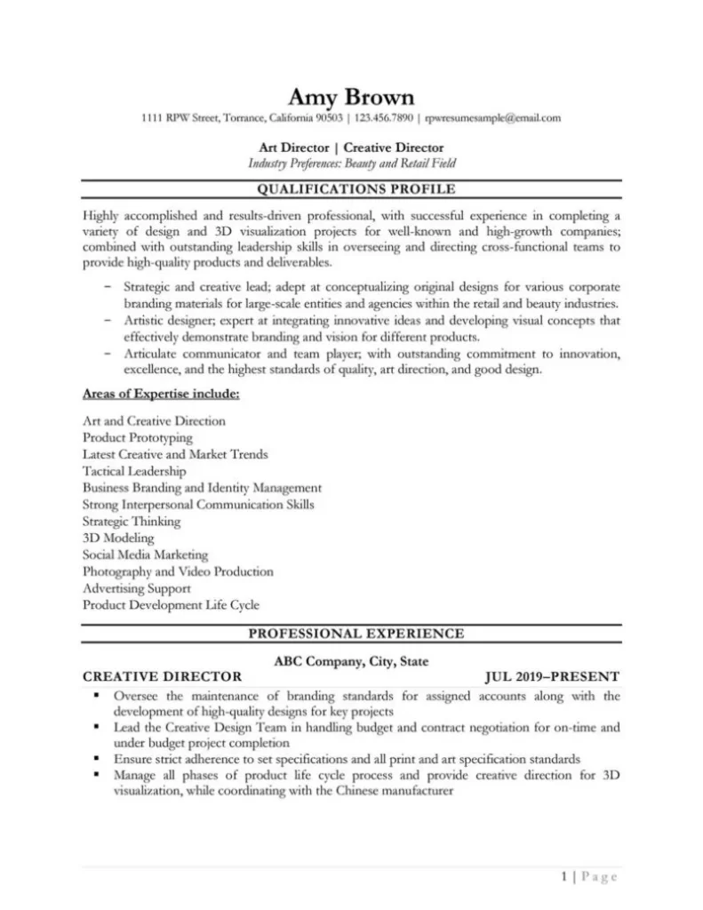 Rpw Ats Resume Example 01 791X1024 1