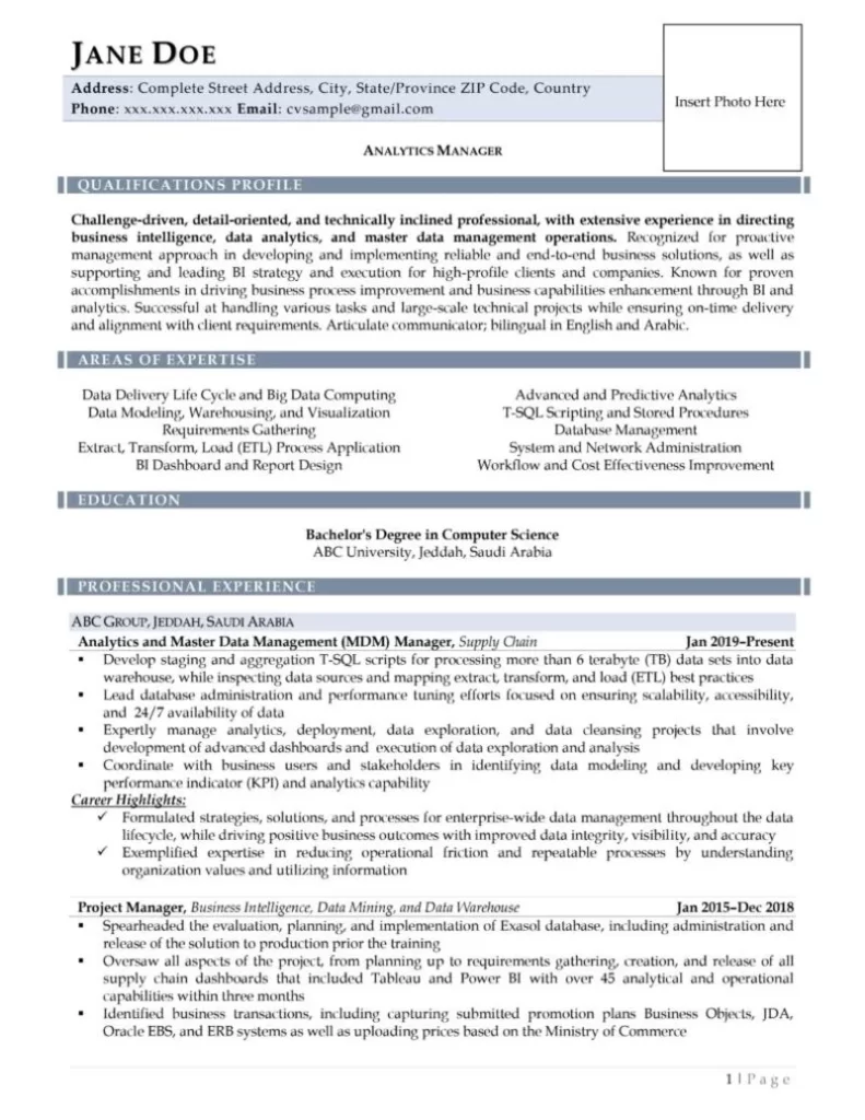 Rpw Market Specific Cv Example 2 Page 1 791X1024 1