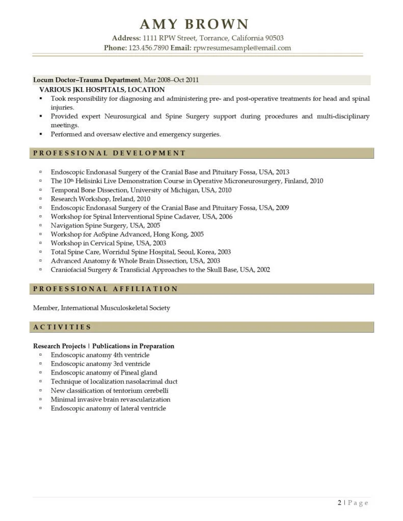 Rpw Medical Resume Example Page 02 791X1024 1