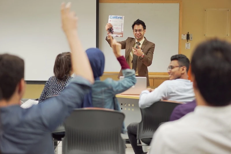 Teacher In A Classroom