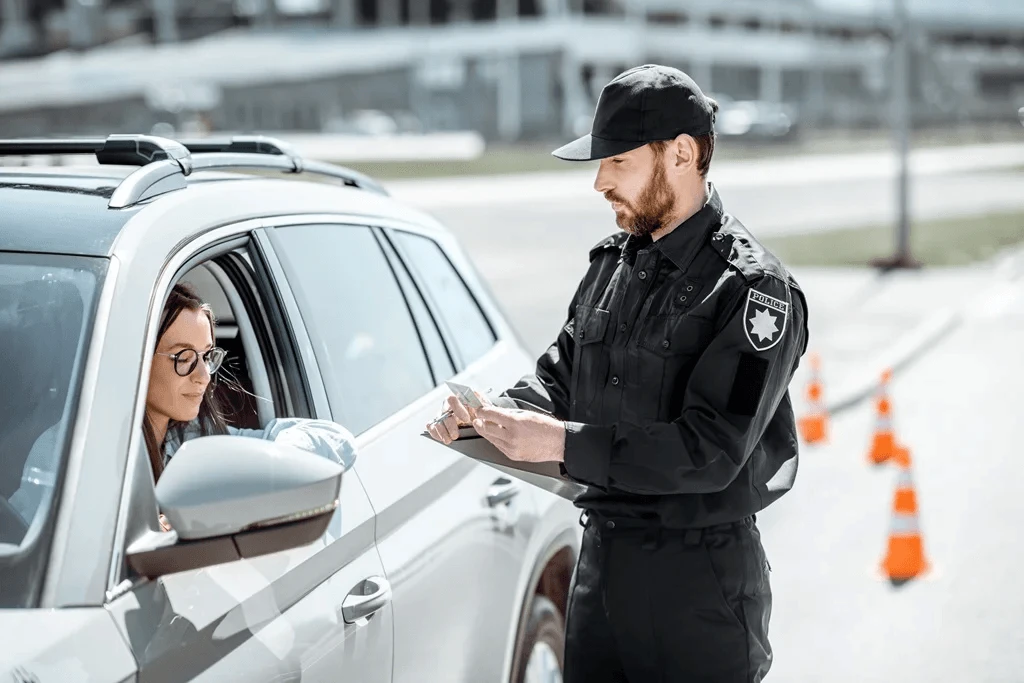 Security Officer Enforcing The Law