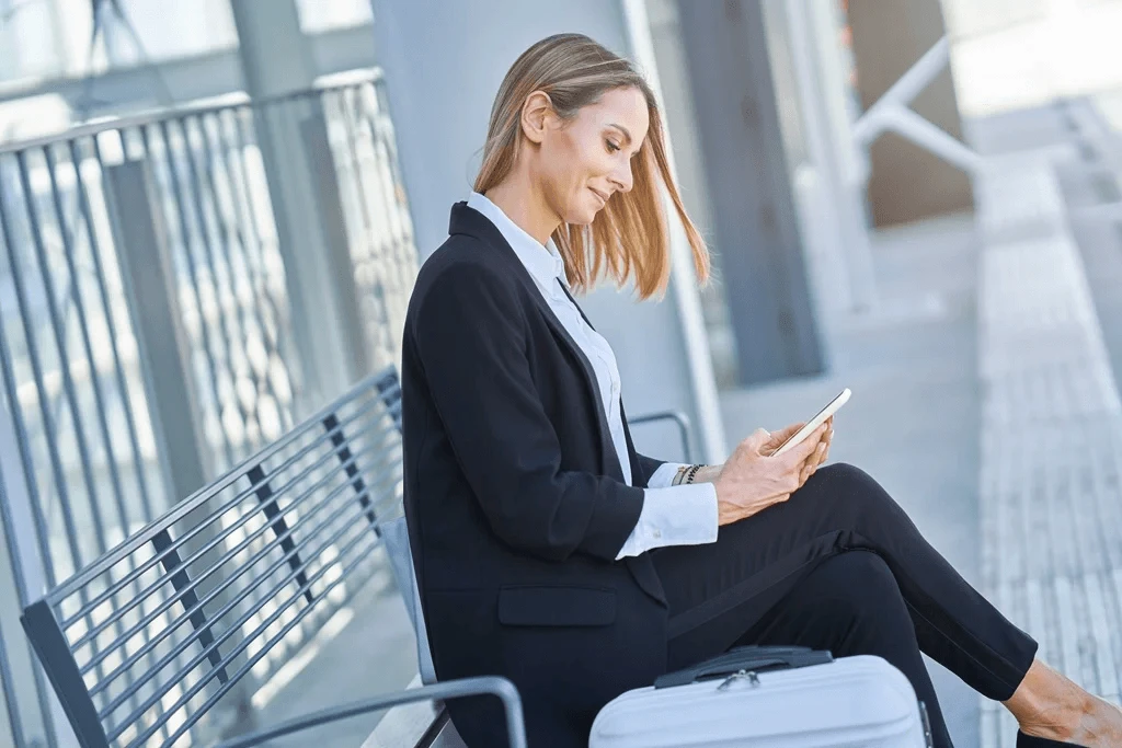 Confident Career Woman Planning For Her Career Change