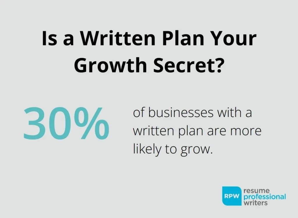 Is A Written Plan Your Secret Growth For Home Business Infographic