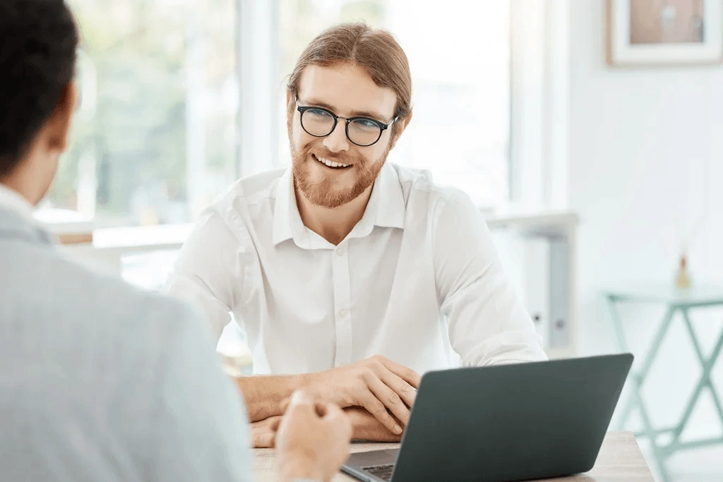 Male Applicant Showcasing His Digital Pr Expertise