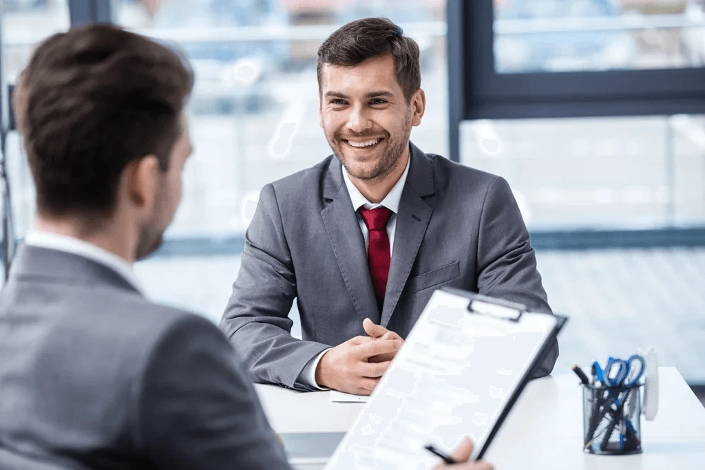 Professional Man With Perfect Interview Attire