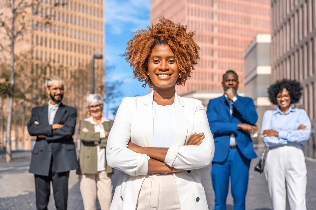 Young Professional Confident With Her Skills And Capabilities