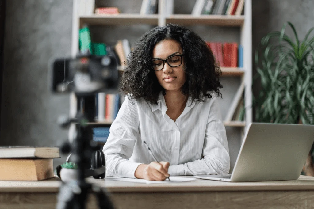 Expert Writer Showcasing Superior Writing Skills At Work