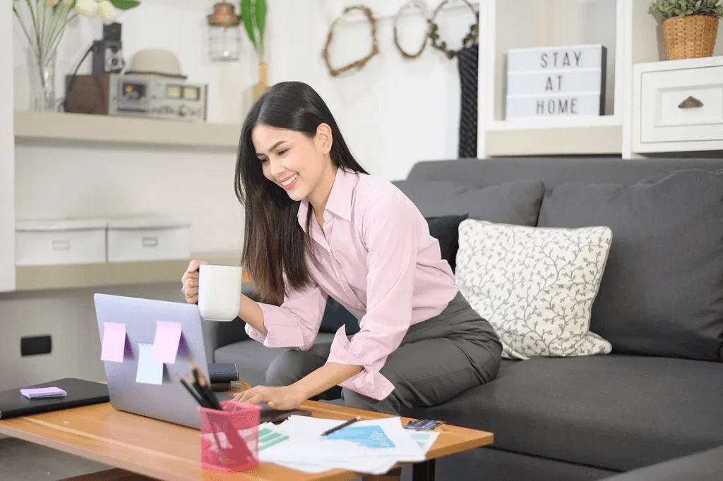 Employee Working From Home