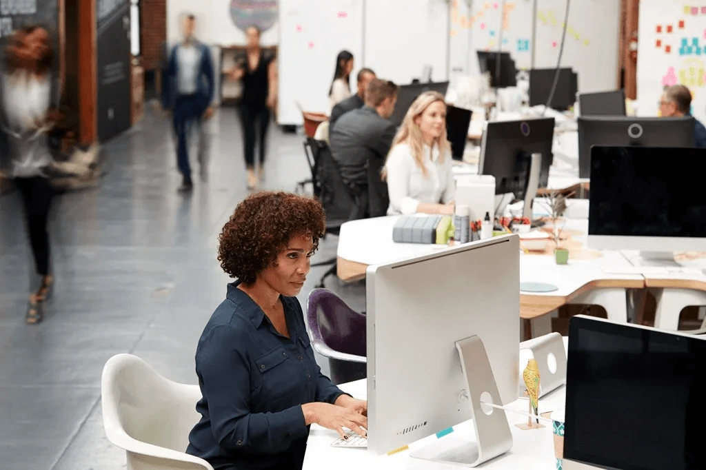 Employees In An Office-Based Work Setup According To Their Hybrid Work Schedule