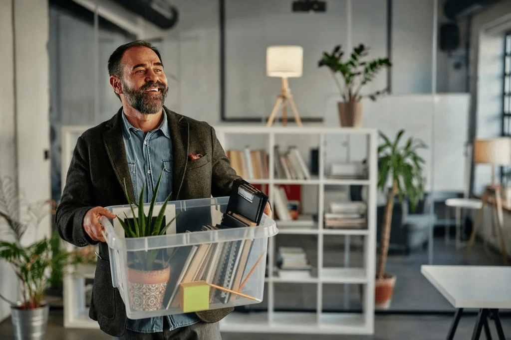 Career Changer Excited For His New Job