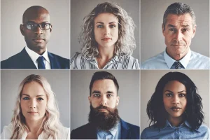 professional headshots of employees for personal branding