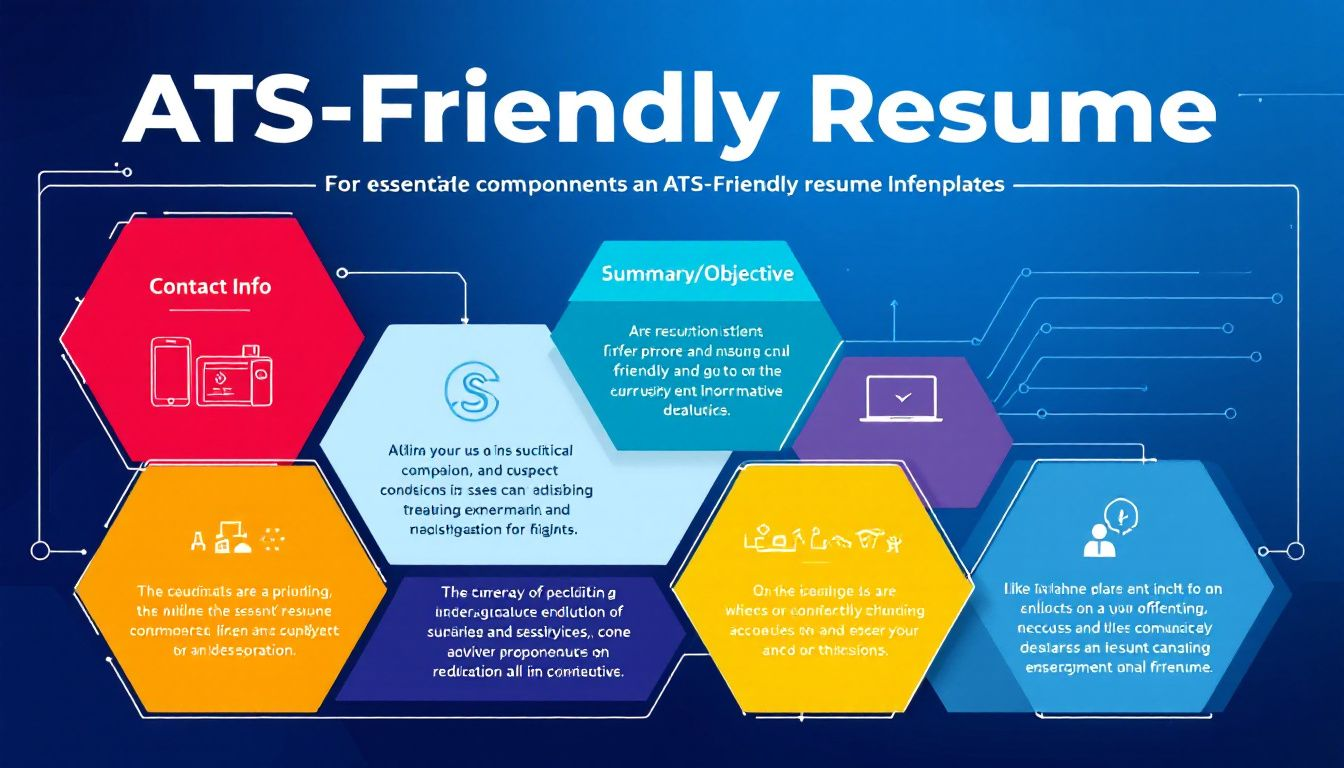 An Example Of What An Ats Resume Looks Like, Showcasing Its Structure And Key Components.