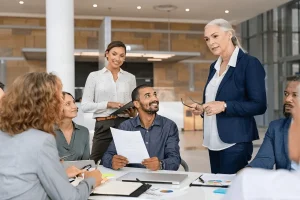 Business Administrator Overseeing The General Operations Of An Organization