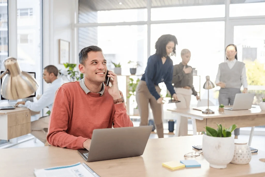 Employees Mindful Of Their Colleagues At Work