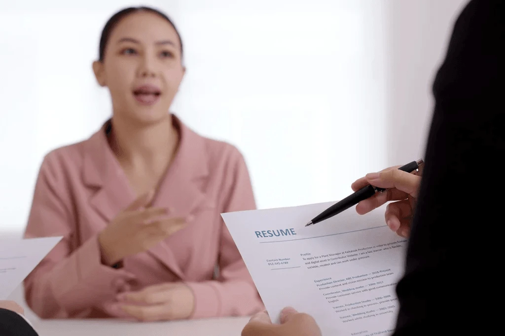 Hiring Managers Asking Tough Interview Questions To An Applicant