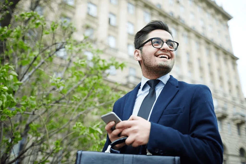 Job Seeker Sending Gratitude Through Text After Getting Hired