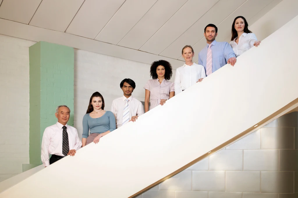 Portrait Of Office Workers