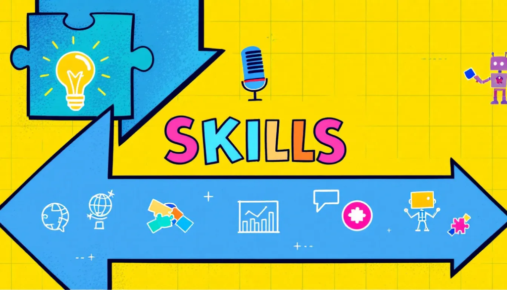 An Infographic Illustrating Relevant Skills Highlighted On A Resume.